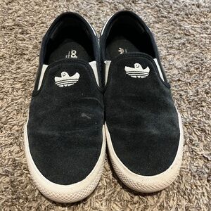 Adidas Men's Black Slip-On Shoes size 9